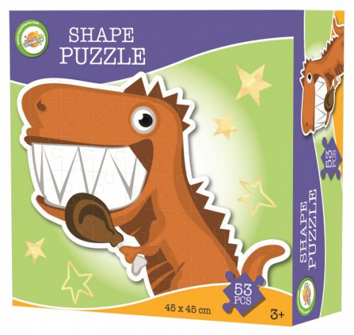 Gyvūno formos puzzle dėlionė "Dinozauras"