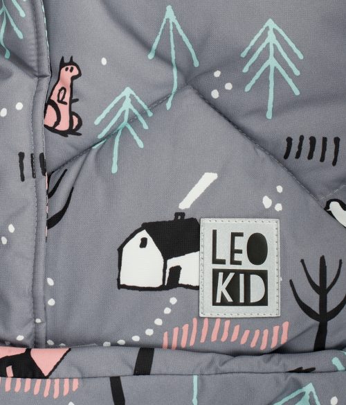 Leokid vokelis vežimėliui Classic "VILLAGE" 105x50