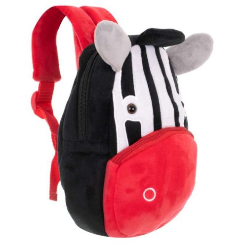 Pliušinė kuprinė "Zebras" 24 cm